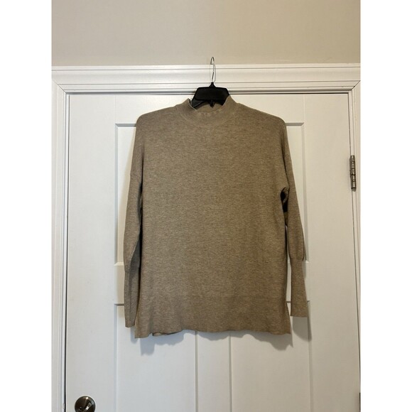 Jodifl Women’s Size Small Oversized Dolman Style Tan Beige Brown Thin Sweater - Picture 1 of 6